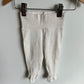 H&M Organic Cream Footed Pants / 1-2m
