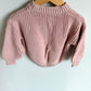 Pink Chunky Knit Sweater / 18m