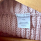 Pink Chunky Knit Sweater / 18m