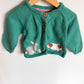 JoJo Maman Bébé Turquoise Sweater / 18-24m