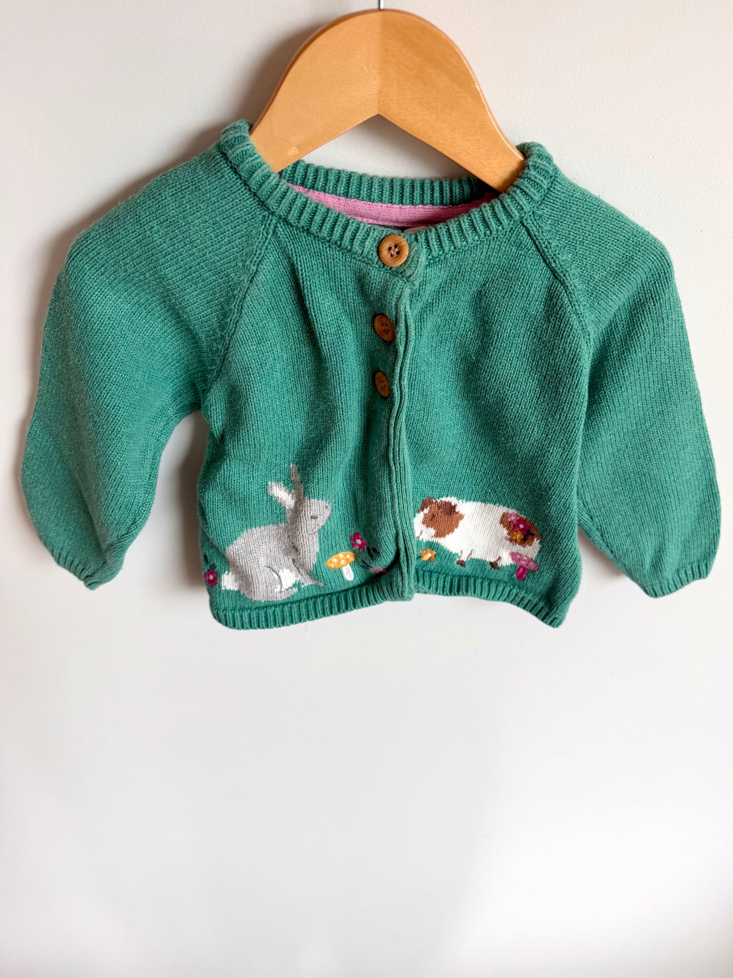 JoJo Maman Bébé Turquoise Sweater / 18-24m