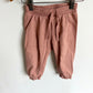 H&M Taupe Drawstring Pants / 12-18m