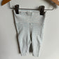H&M Organic Blue Wave Pants / 2-4m
