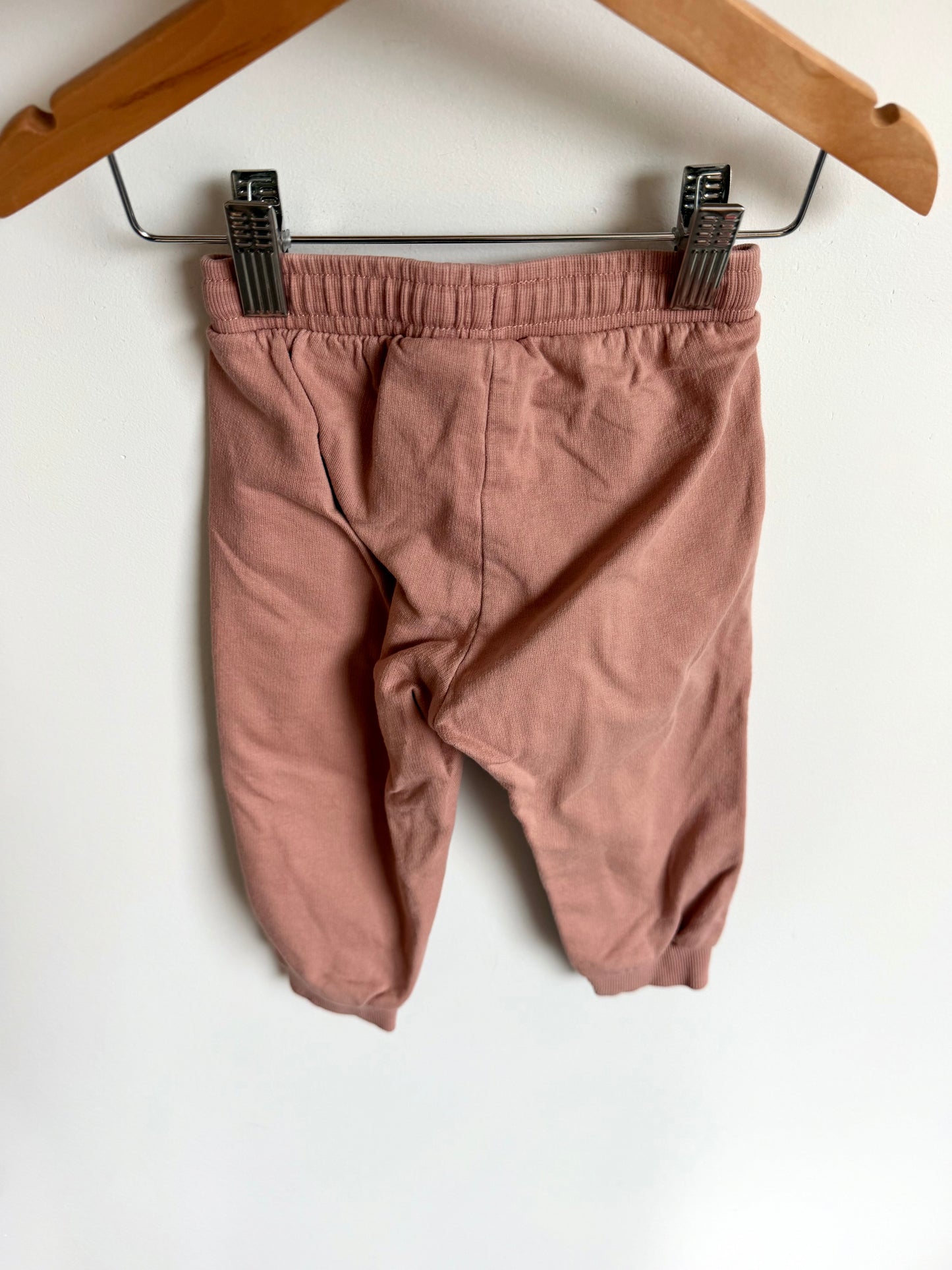 H&M Taupe Drawstring Pants / 12-18m