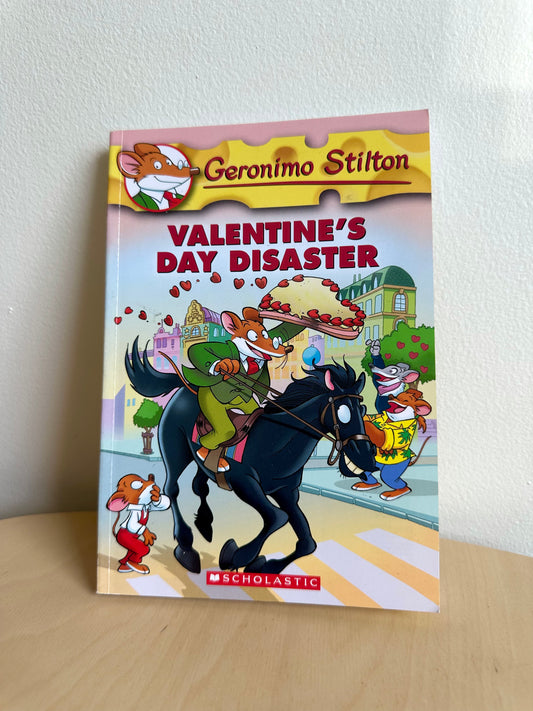 Geronimo Stilton-Valentine's Day Disaster Softcover / 6+ years