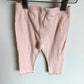 Light Pink Wavy Hem Pants / 12-18m