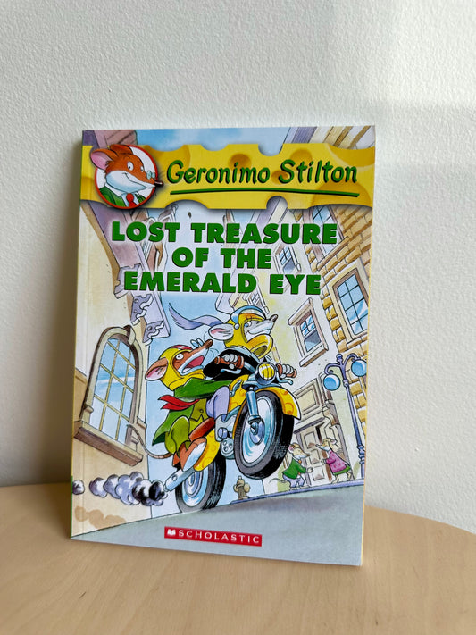 Geronimo Stilton-Lost Treasure of the Emerald Eye Softcover / 6+ years