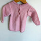 Pink Cable Knit Dress / 12-18m