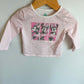 Minnie Mouse Striped Long Sleeve / 6-9m