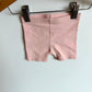 Pink Biker Shorts / 9-12m