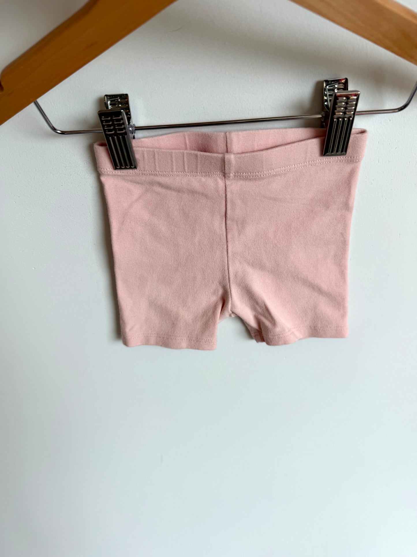 Pink Biker Shorts / 9-12m