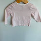 Minnie Mouse Striped Long Sleeve / 6-9m