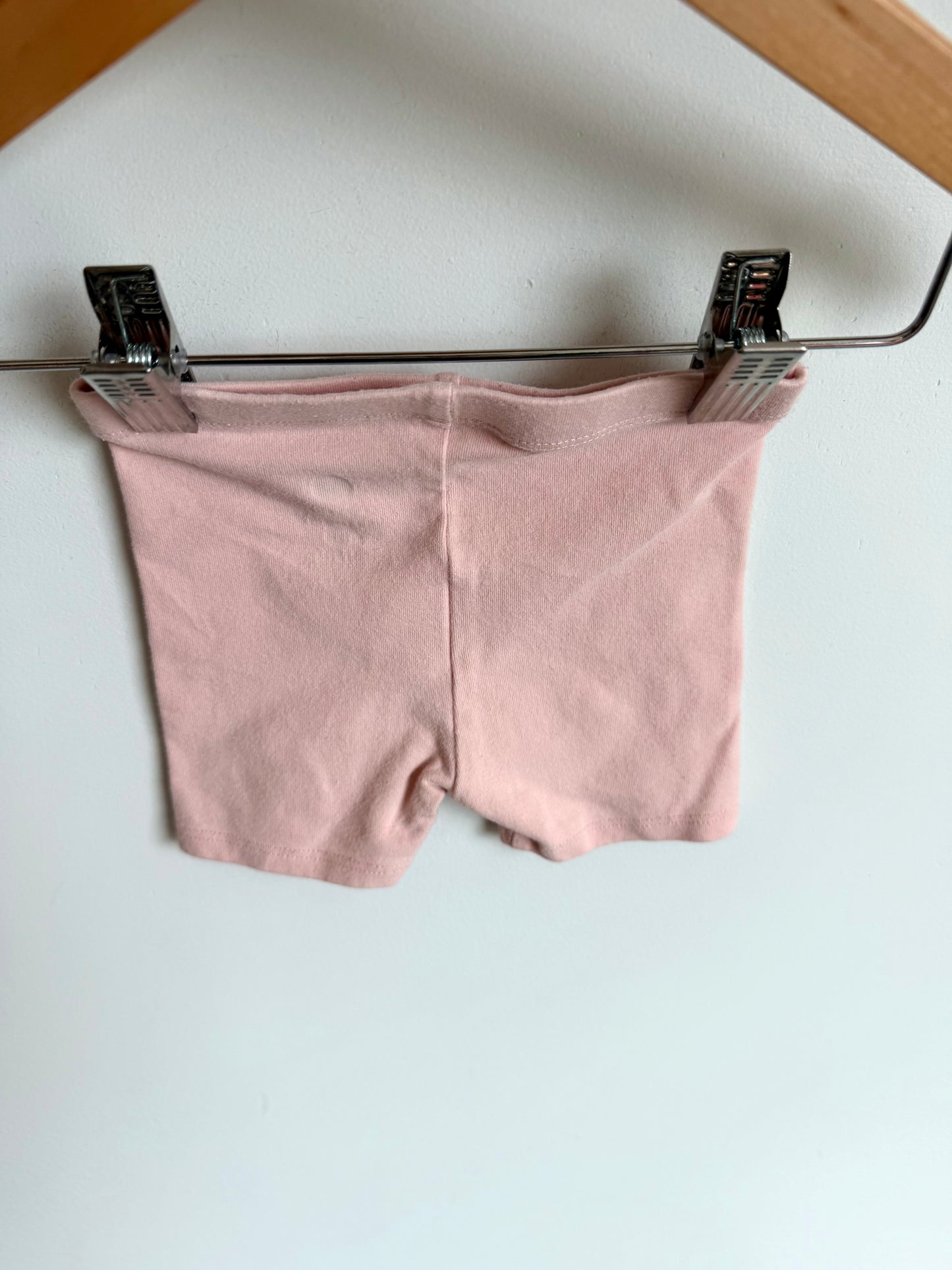 Pink Biker Shorts / 9-12m