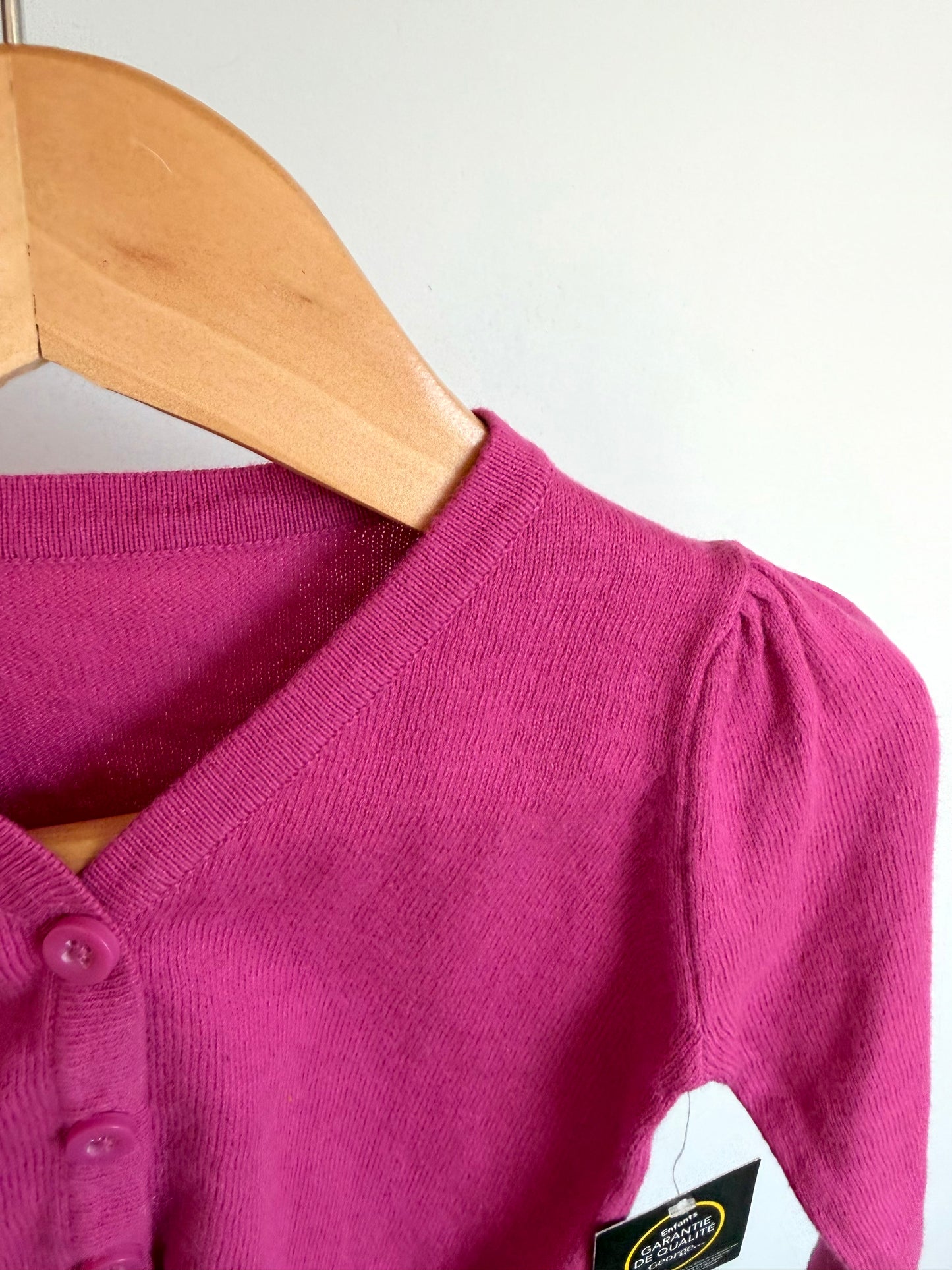 Pink Knit Cardigan (With Tags) / 6-12m