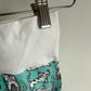 Grow with Me Teal Cat Pants / 0-6m