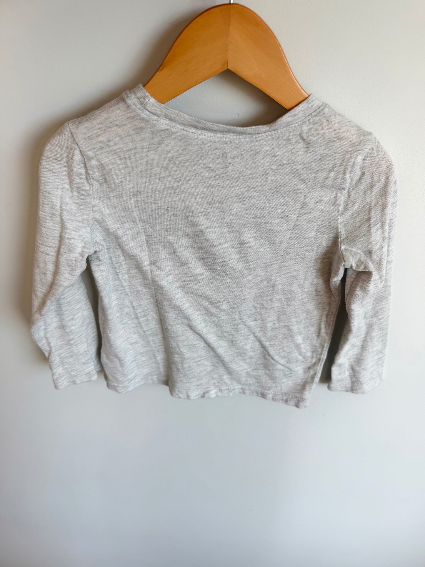 Nothing But Net Shark Long Sleeve / 2-3T