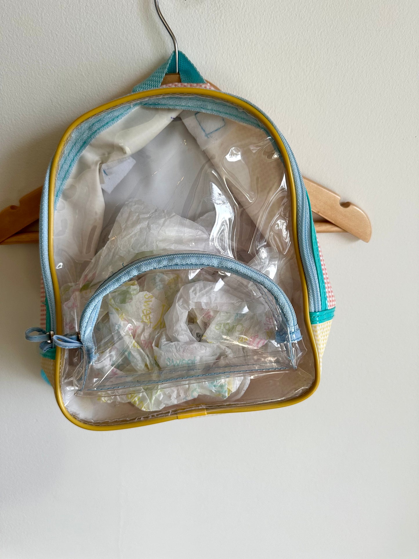 Clear Toddler Backpack (No Shipping)