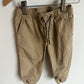Gap Tan Drawstring Tapered Pants / 2T