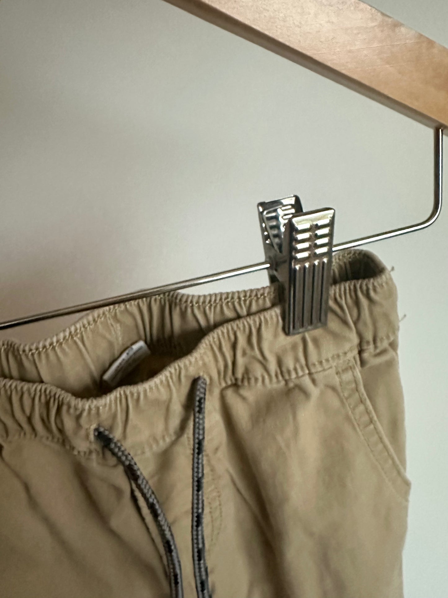 Gap Tan Drawstring Tapered Pants / 2T