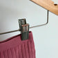 Rouge Ribbed Pants / 0-3m