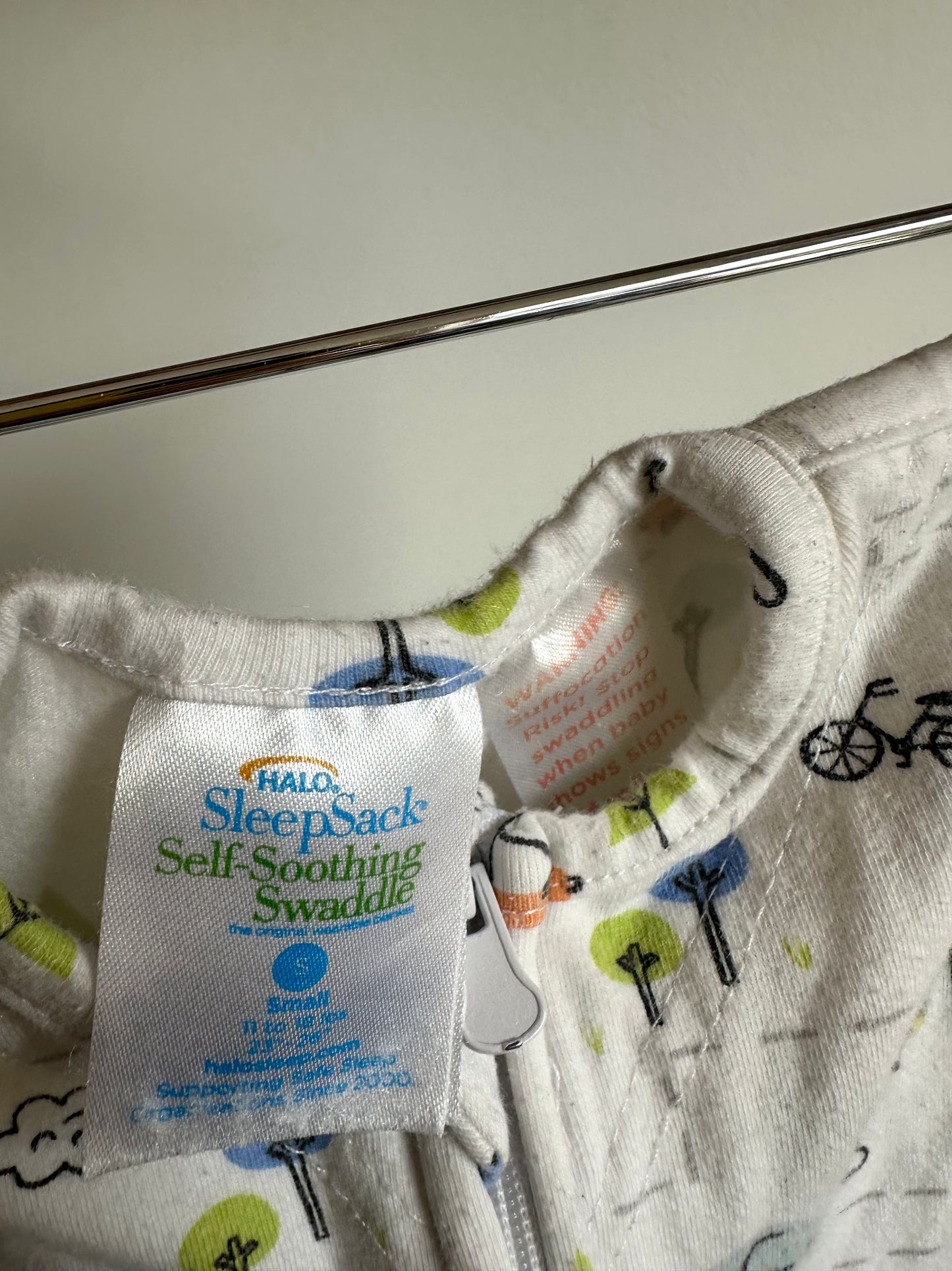 Halo Car Plane Bike Sleep Sack / 11-18 lbs(Small)