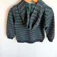 Aspen Kids Striped Bear Zip Hoodie / 2T