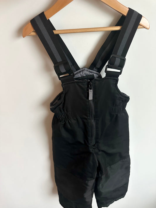 Black Snow Suspender Pants / 3T