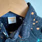 Black Splatter Button Up / 18-24m