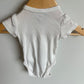 H&M Organic White Bodysuit / 0-1m