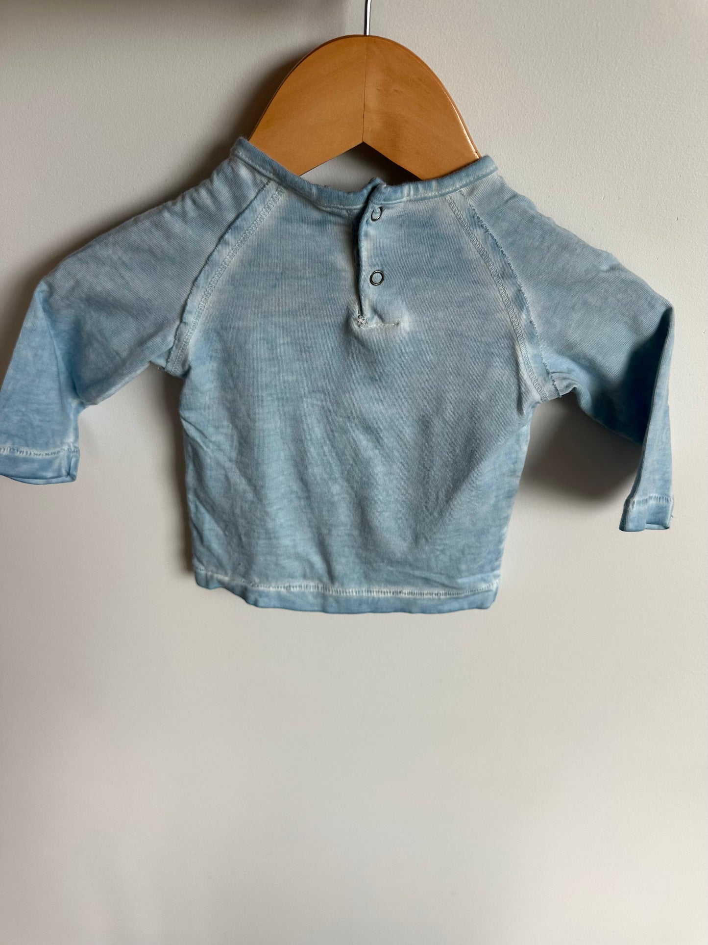 Newborn Noppies In the Woods Blue Long Sleeve / 0m