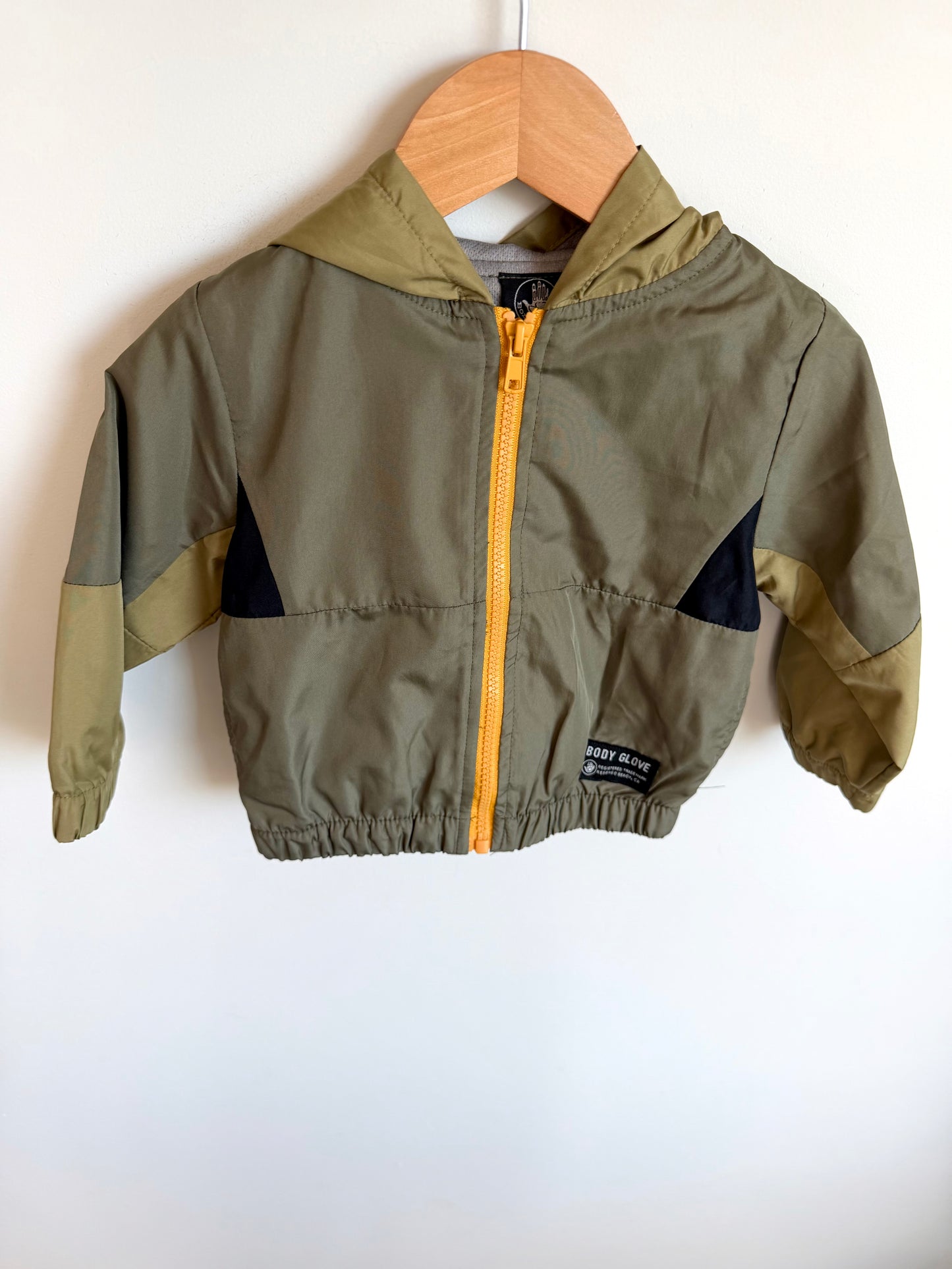 Body Glove Olive Windbreaker / 18m
