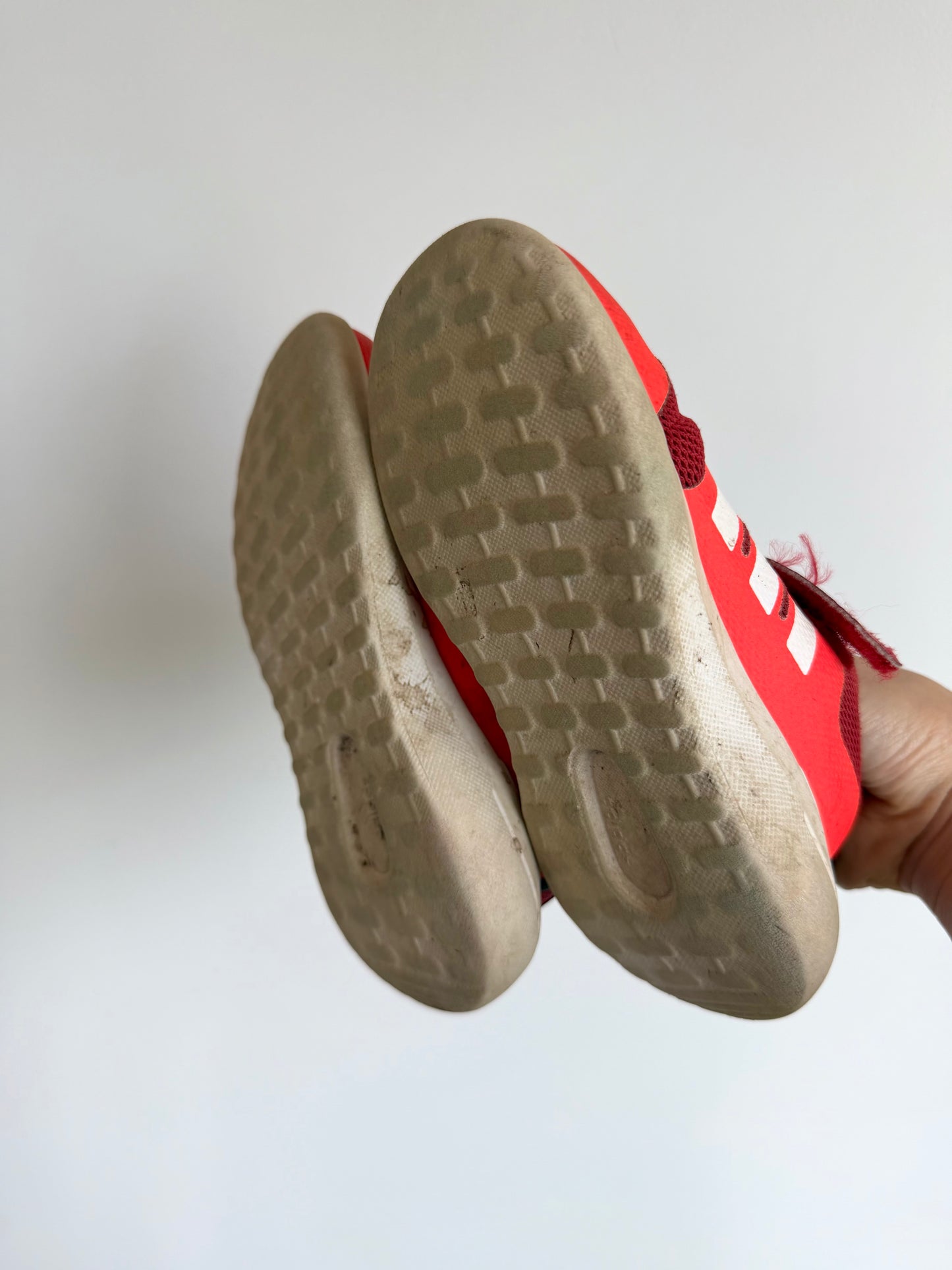 Adidas Red Runners / Size 9 Toddler