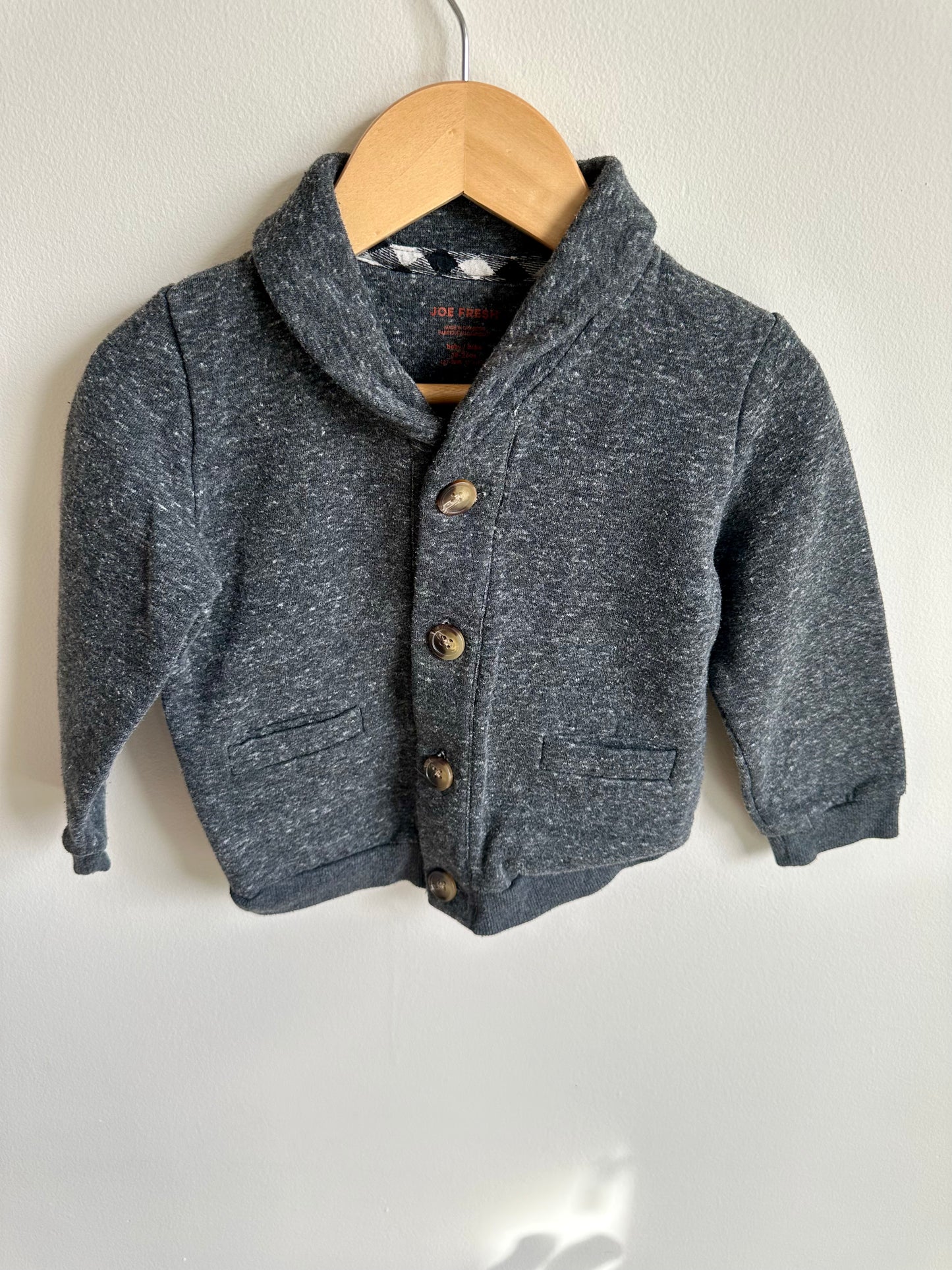 Elbow Patch Cardigan / 18-24m