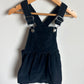 Black Overall Dress / 3T