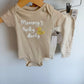 Mommy's Lucky Ducky Bodysuit + Pants Set (With Tags) / 3-6m