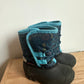 Blue Trim Snow Boots / Size 7 Toddler