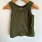 Gap Olive Heart Cord Dress / 6-12m