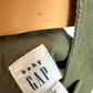 Gap Olive Heart Cord Dress / 6-12m
