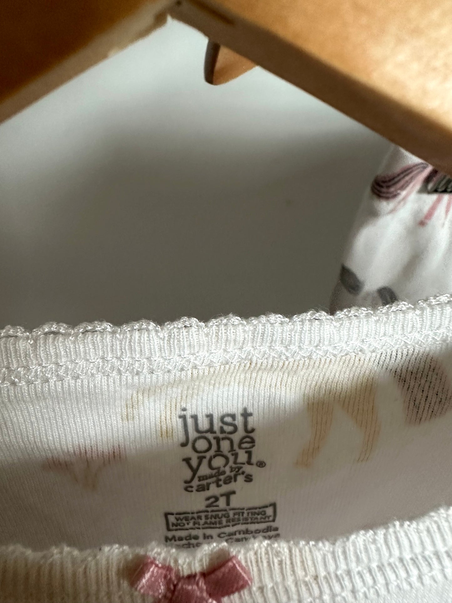 Horse Short Sleeve PJ Set / 2T