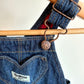 OshKosh Heart Plaid Lined Overalls / 9m