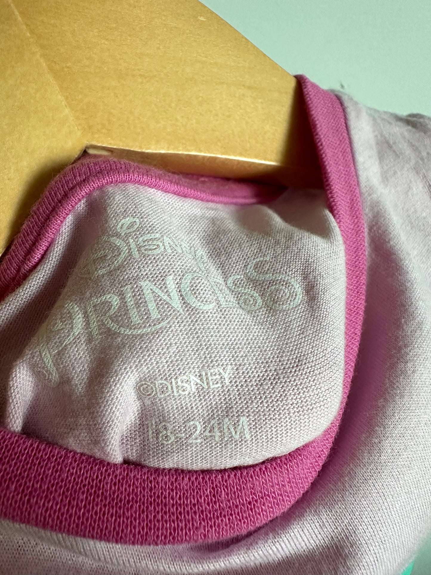 Princess Ariel Top + Short PJ Set / 18-24m