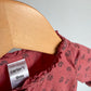 Rouge Flower Buttons Dress / 9m