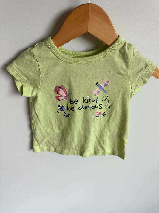 Be Kind Be Curious T-Shirt / 12-18m