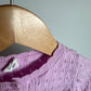 Eyelet Lavender Cardigan / 12-18m