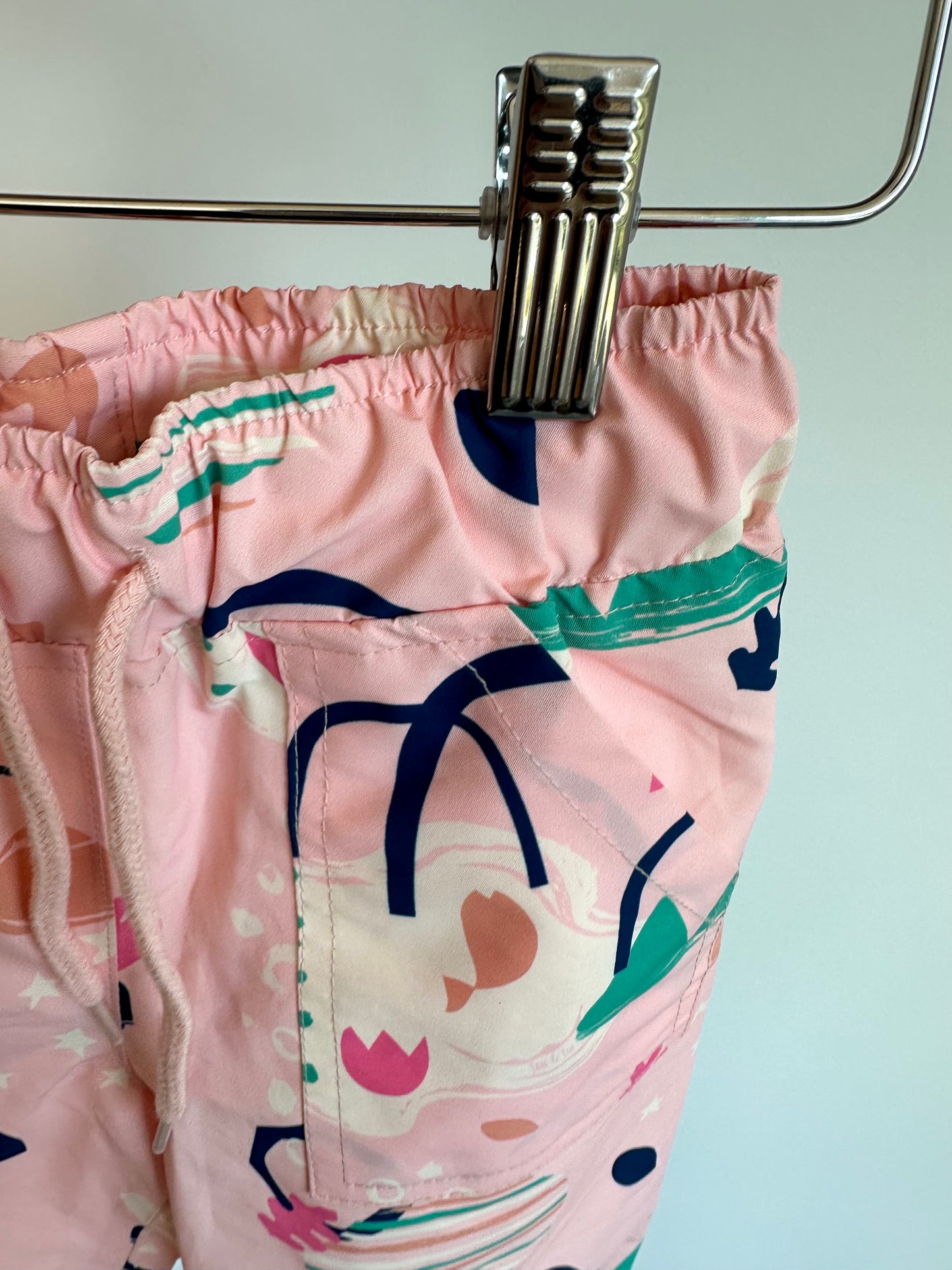 Jan & Jul Pink Rain Pants / 12m