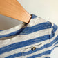 Blue + Grey Striped Pocket T-shirt / 2T