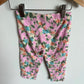 Pink Flower Cropped Pants / 3T