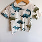 White Dino T-shirt / 2T