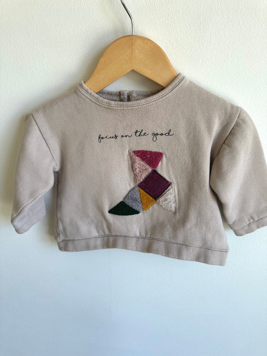 Zara Focus on the Good Sweater / 9-12m