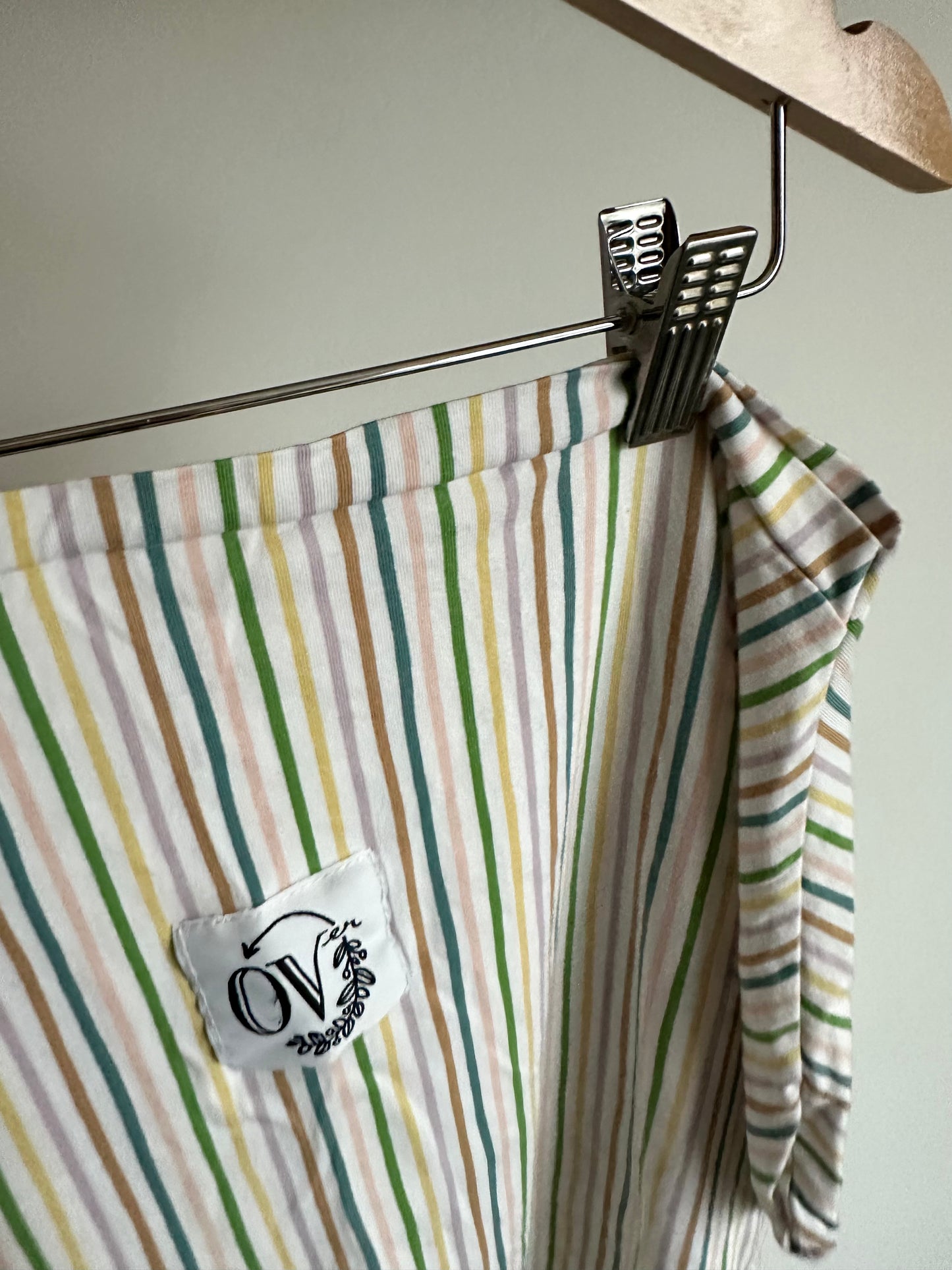 Colored Striped Car Seat or Nursing Cover (No Shipping)